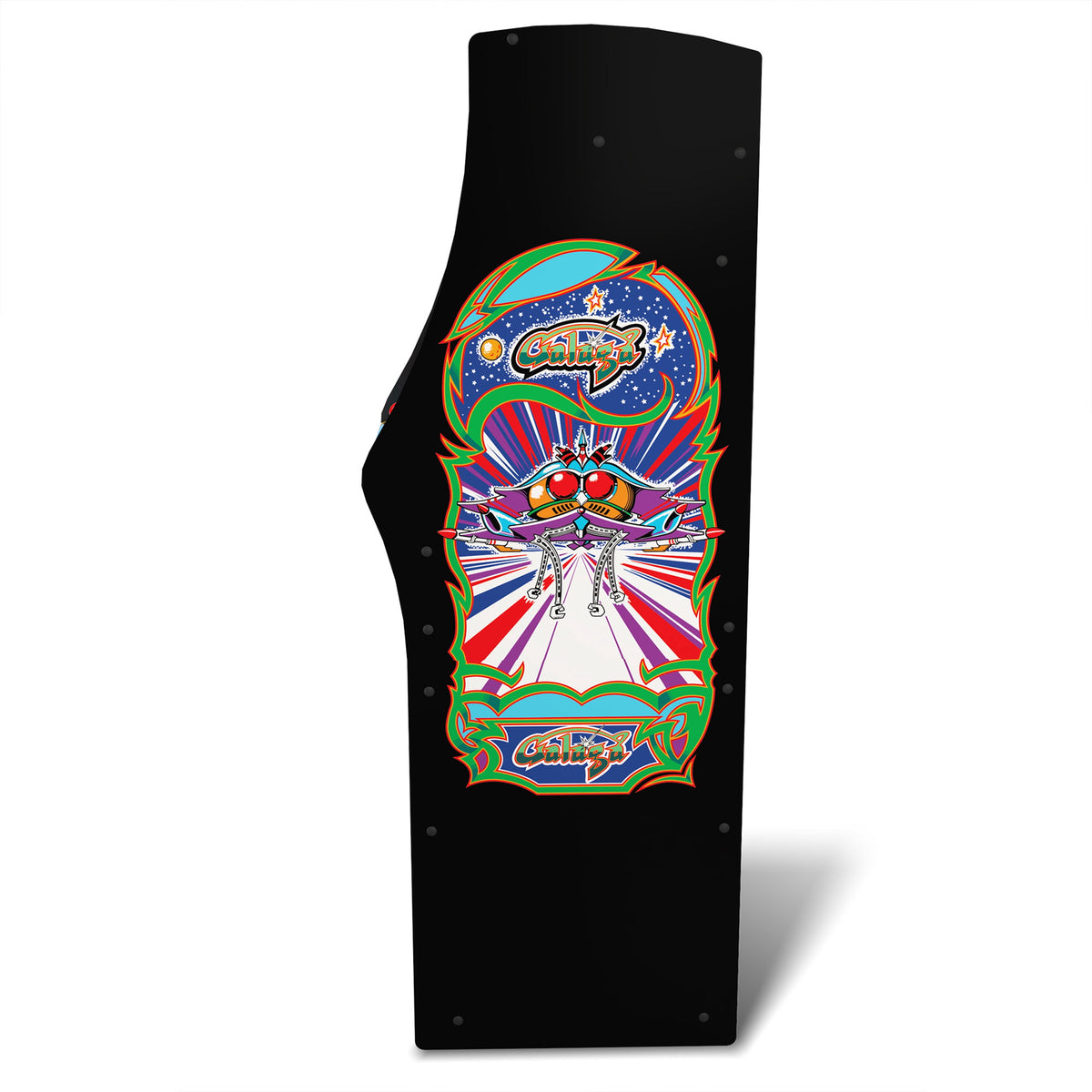 GALAGA Deluxe Arcade Video Game Machine, Teen, Black, 1 Count