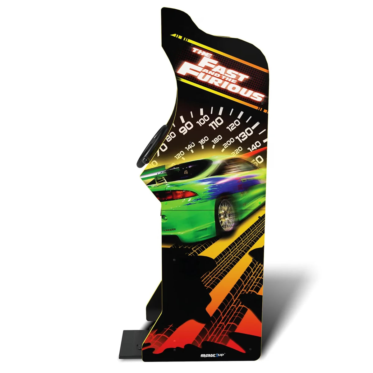 the Fast and the Furious Deluxe Arcade Machine with Steering Wheel