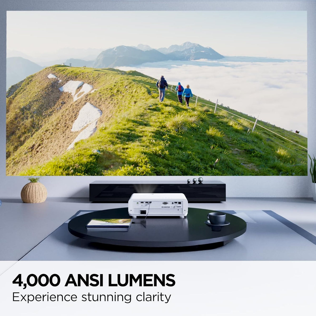 Viewsonic PX700HDH 1080P Projector 3700 Lumens, Dual HDMI, Home Theater